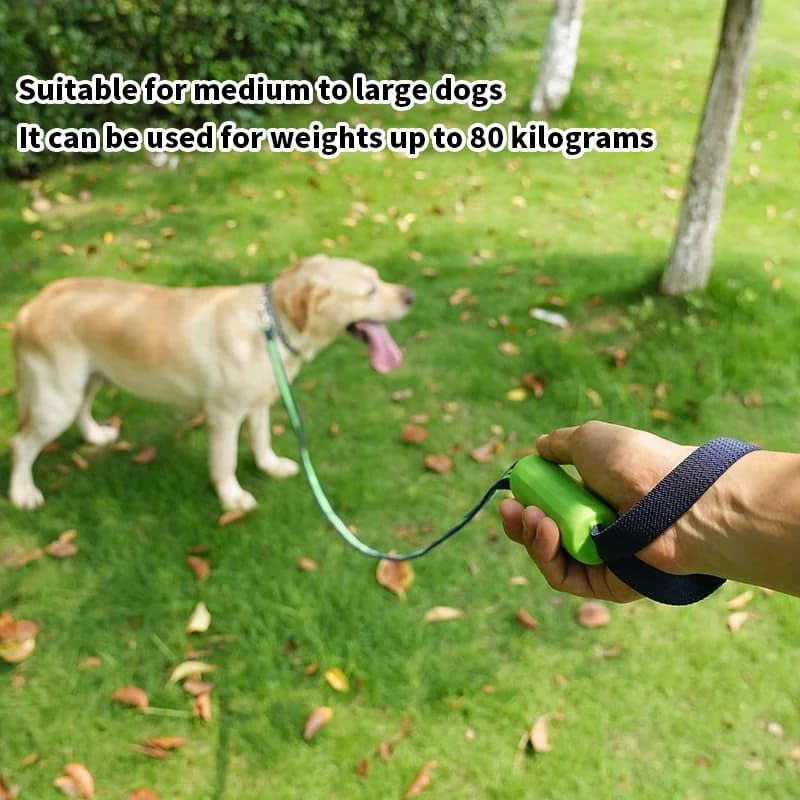 Guinzaglio Multifunzionale per Cani - Corda di Trazione Doppia Resistente con Impugnatura Imbottita Riflettente, per Cani Forti e Passeggiate all'Aperto