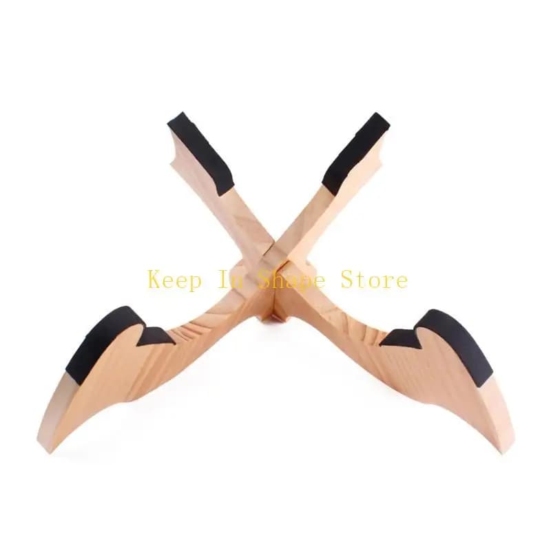 U1JC Supporto per ukulele in legno Piccoli supporti per chitarra per ukulele, violini, chitarra per bambini