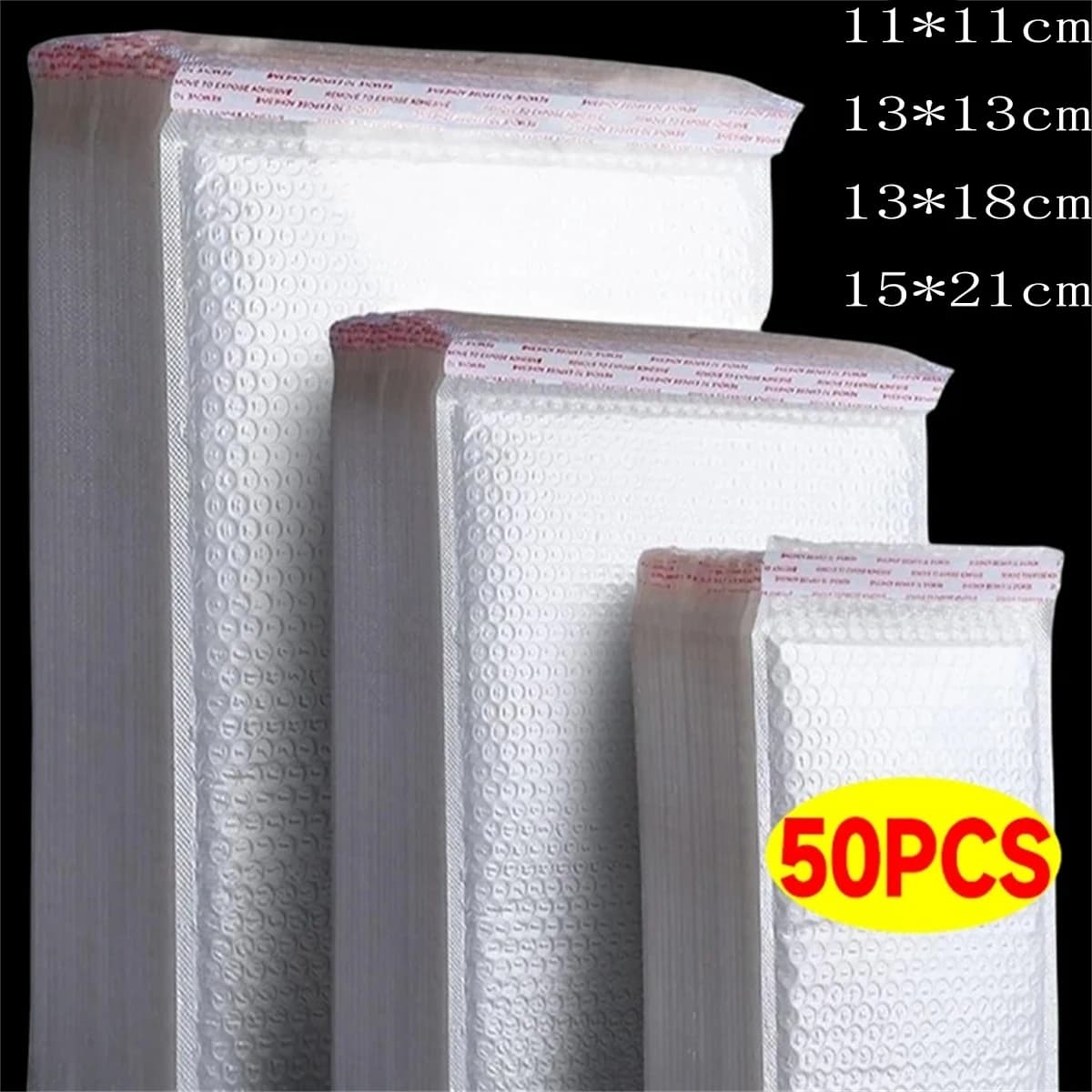 11/15/23cm White Bubble Envelopes Thicken Waterproof & Shockproof Bubble Mailers Shipping Envelope Bags Self Seal Packing Bag