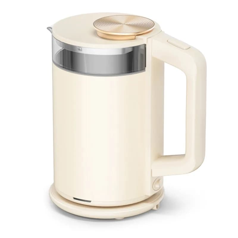 Stainless steel 1.8 liters constant temperature electric kettle quickly boils water and automatically cuts off power