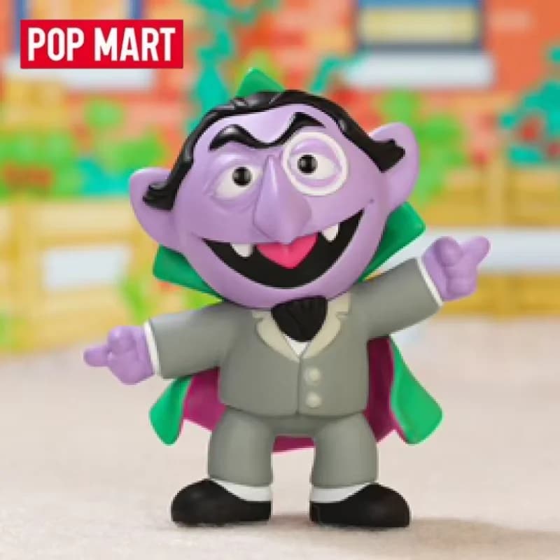 POP MART Sesame Street Nozioni di base Scatola cieca autentica Scatola misteriosa Guess Bag Toys Doll Cute Anime Figure Desktop