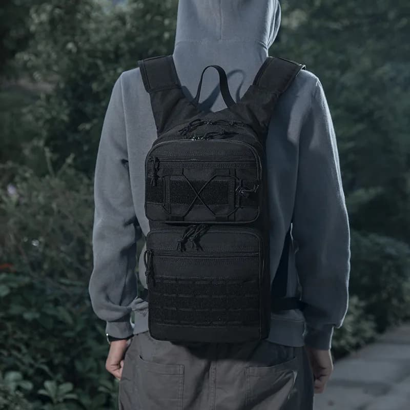 Camouflage Outdoor Cycling Water Bag Backpack Double Shoulder Camping Mountain Climbing Travel Computer Bag Tactical Attack