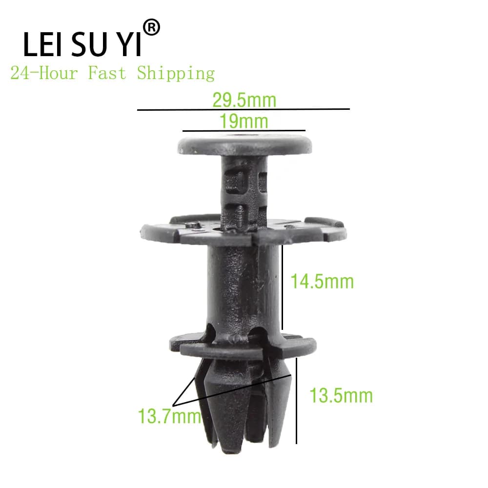 5Pcs LEI SU YI Side Sill Skirt Trim Clip Rocker Panel Moulding Rivet For BMW 1/3/6/X Series