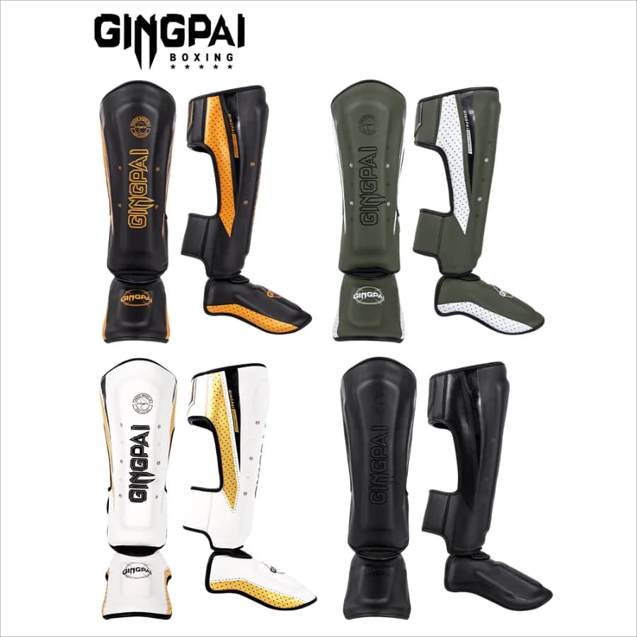 MMA Boxe Parastinchi Supporto per caviglia Uomini adulti Donne Attrezzatura per kickboxing Karate Protezioni Sanda Muay Thai Legging Collo del piede Guardia