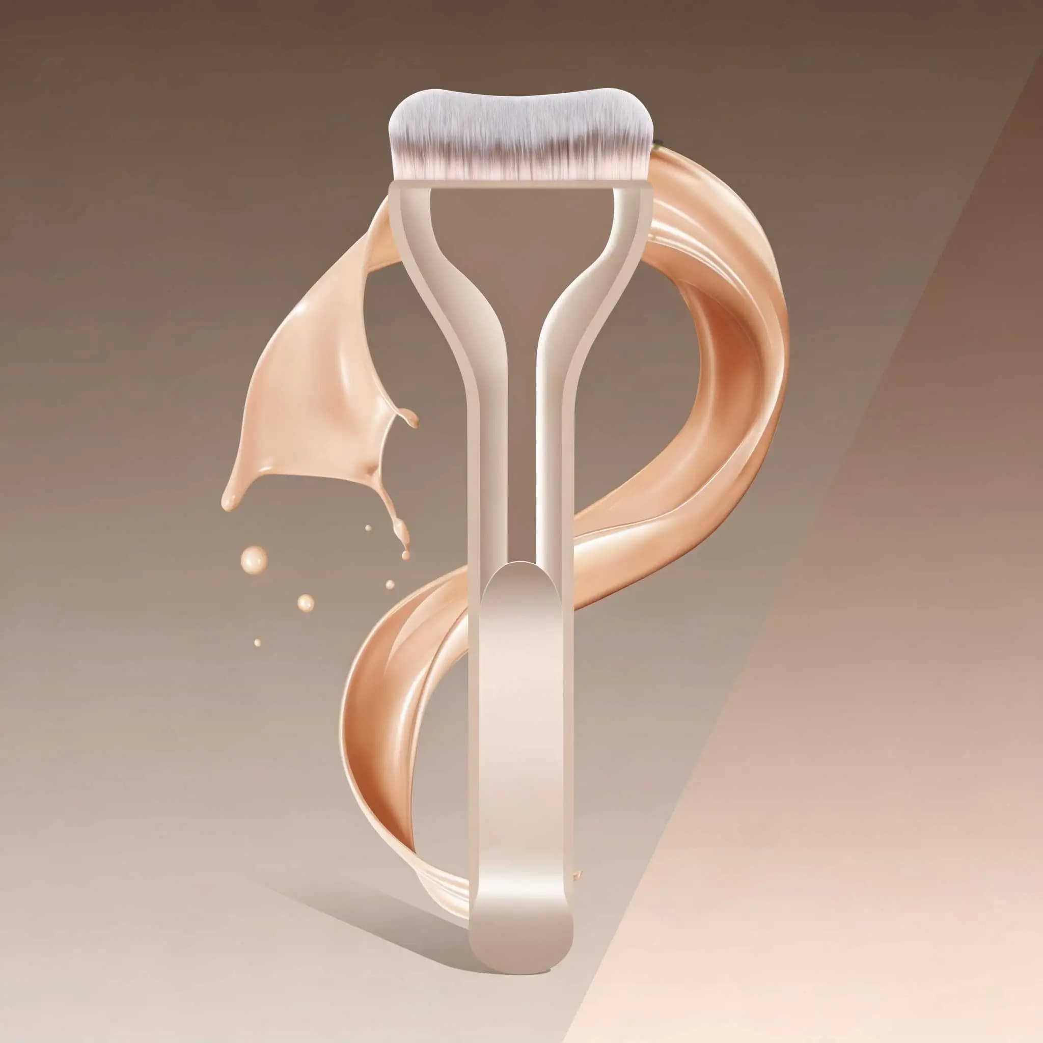 1pc delicate on skin brush for makeup ultra soft cosmetic travel brush professional brush for foundation brush for face brush for powder concealer