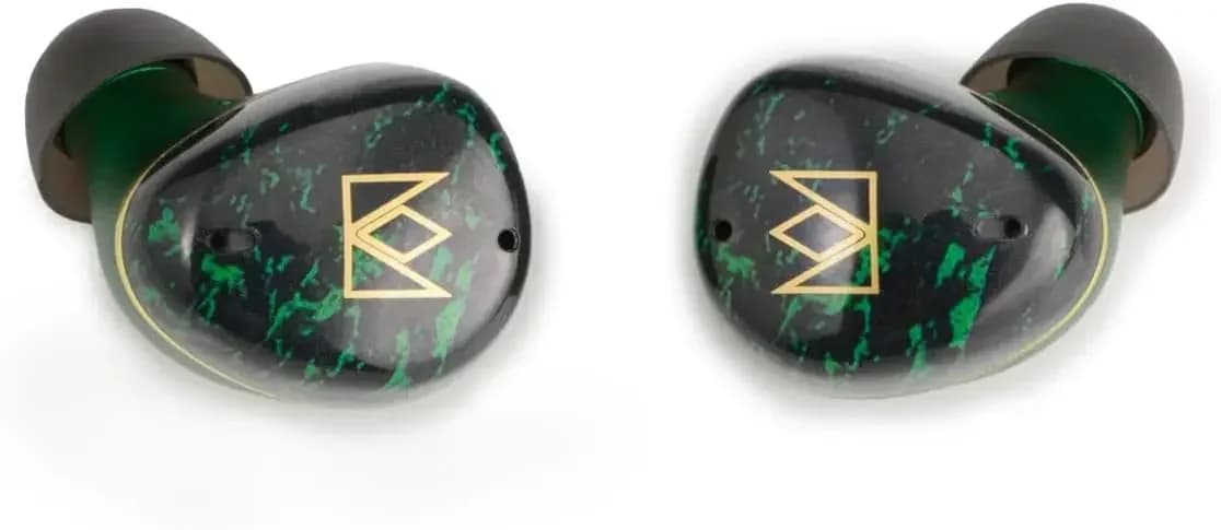 Noble Audio FoKus Rex5 Green True Wireless Bluetooth Earbuds with Mic Sound Personalization ANC Noise Cancelling