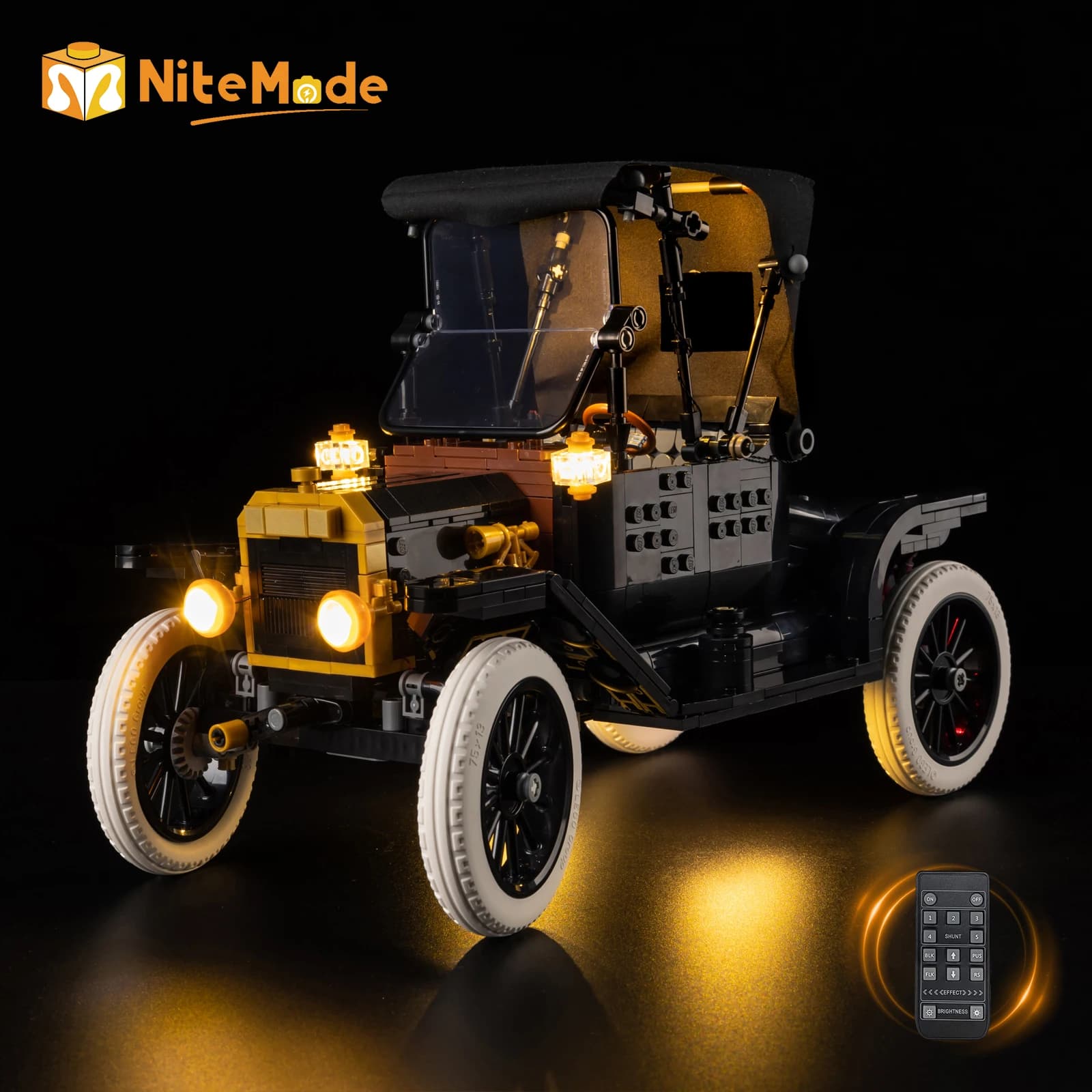 Set di luci LED Easylite adatto per Lego Ford Model T 11376 (senza modello)