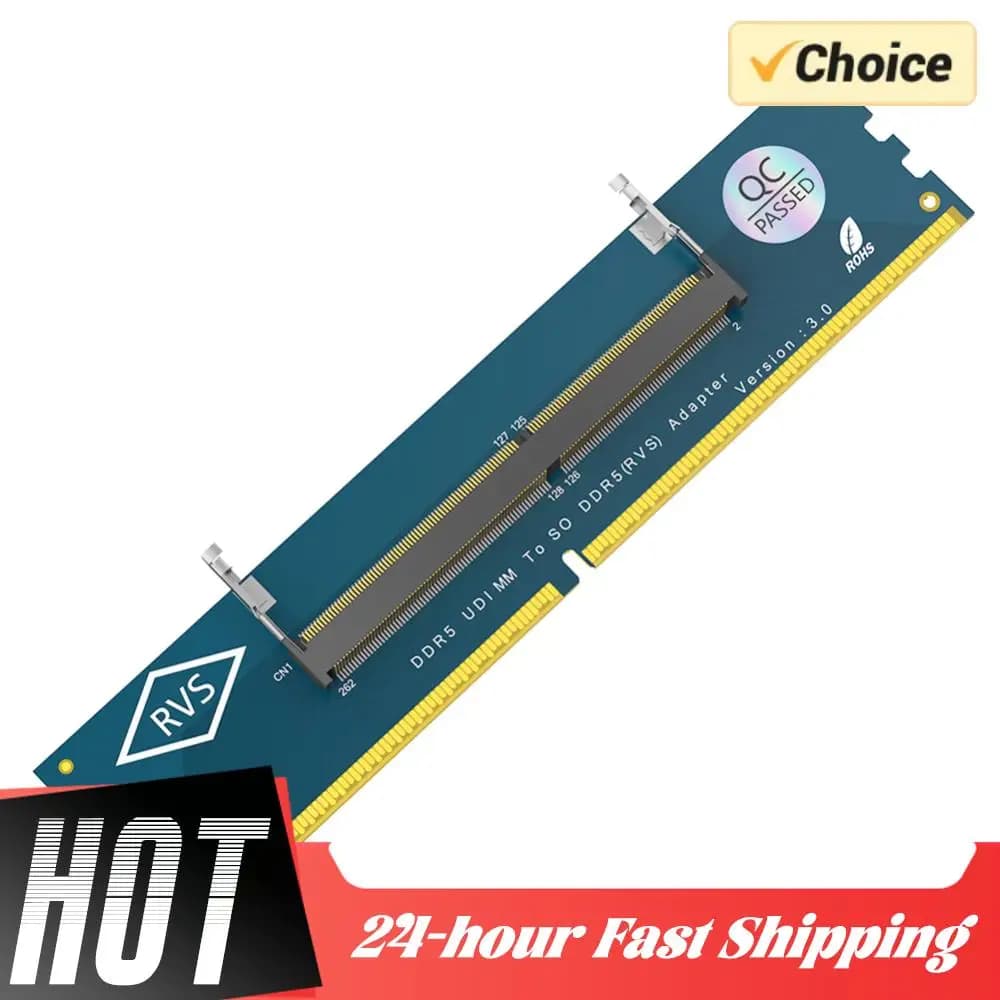 1-5PCS DDR5 SO-DIMM Gaming Laptop RAM Memory Module Overcurrent Protection Laptop To Desktop SO-DIMM To PC DIMM Card for Laptop