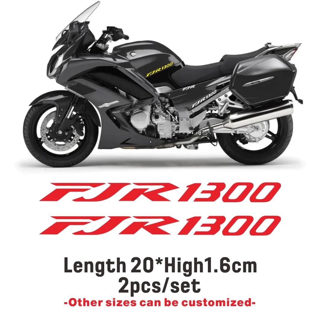 Adesivo moto FJR1300 Accessori Decalcomania impermeabile per Yamaha FJR 1300 2001-2021 2015 2016 2017 2018 2019 2020 Adesivi