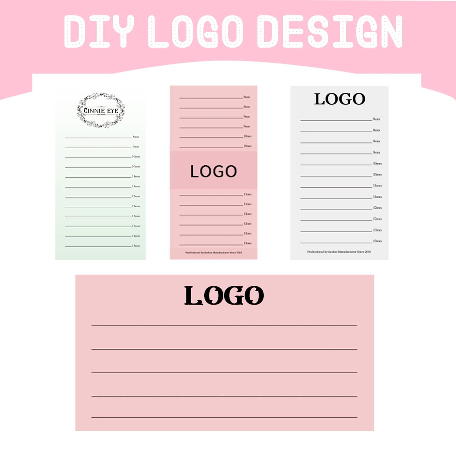 Ciglia a Ciuffetti con Logo Personalizzato, Etichetta Privata, Vendita all'Ingrosso, Ordini in Blocco, Design di Ciglia Personalizzate