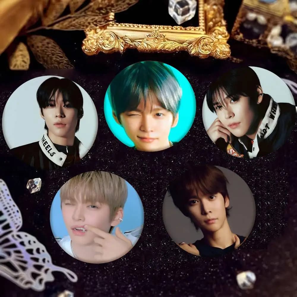 kpop Eunseok Badge Tinplate Coin Brooch Clothing Backpack Accessories Lapel Pin