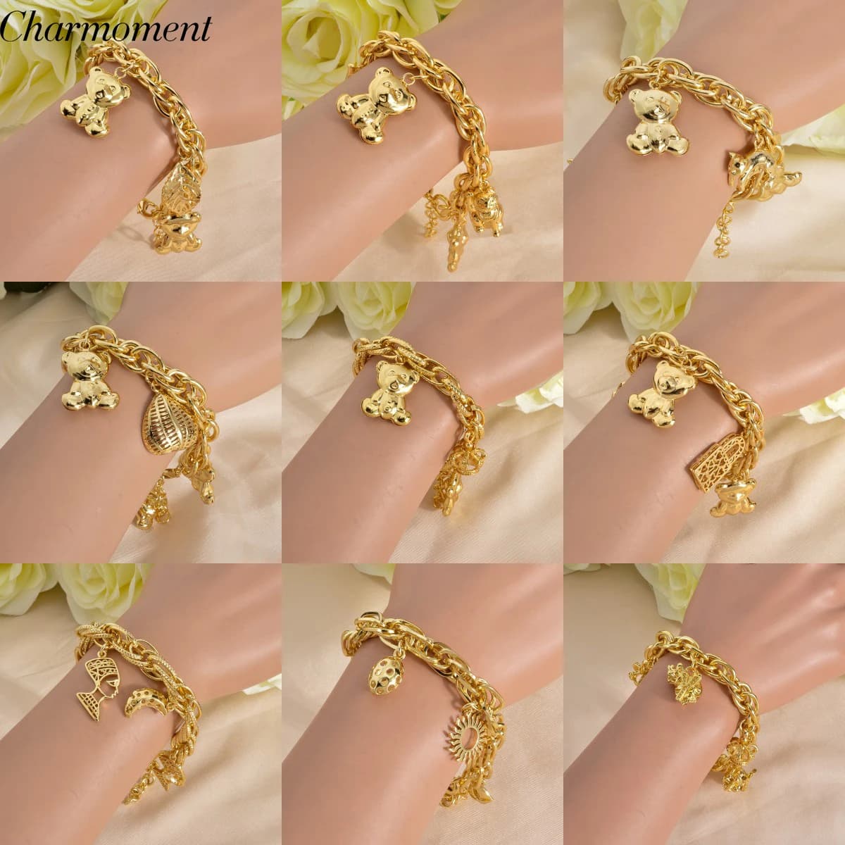 Bracciale da donna di lusso in acciaio inossidabile Bracciale brasiliano di tendenza alla moda Gioielli Dubai Festa di fidanzamento Regalo personalizzato