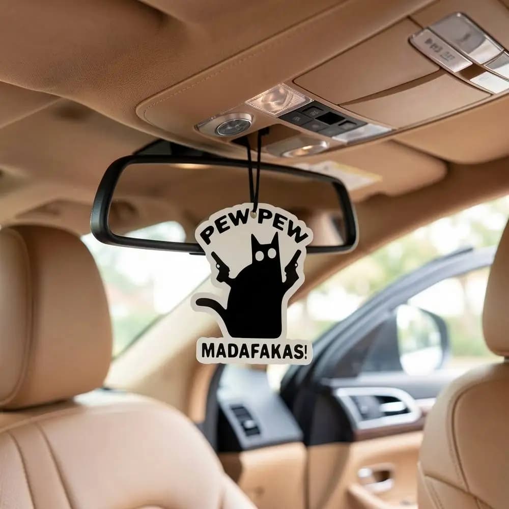 Deluxe Car Air Freshener Diffuser with Refillable System for Continuous Fragrance Release