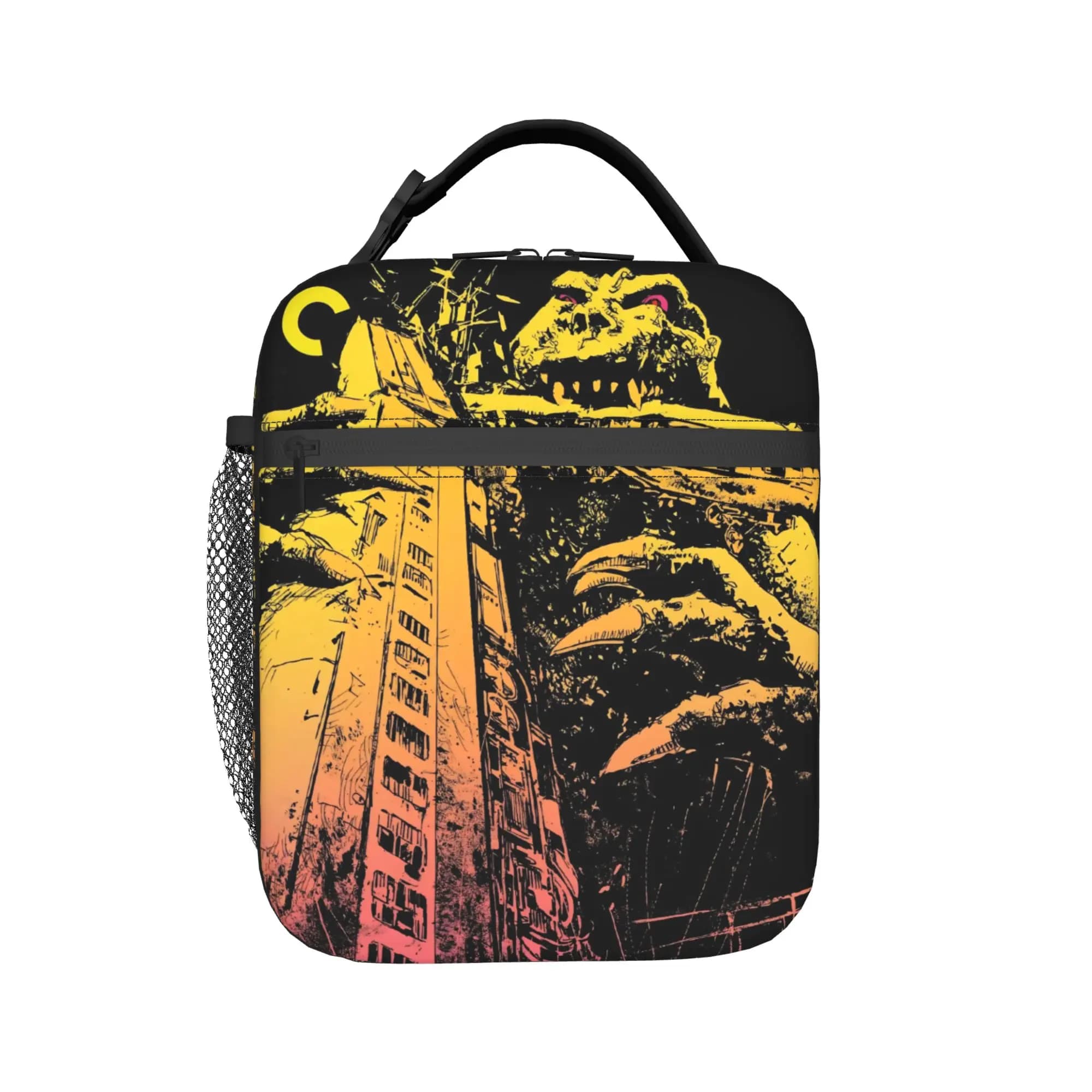 Showa Godzillaed Monsters Insulated Lunch Bag Thermal Bag Reusable,Lunch Container Portable Tote Lunch Box Food Bag Outdoor