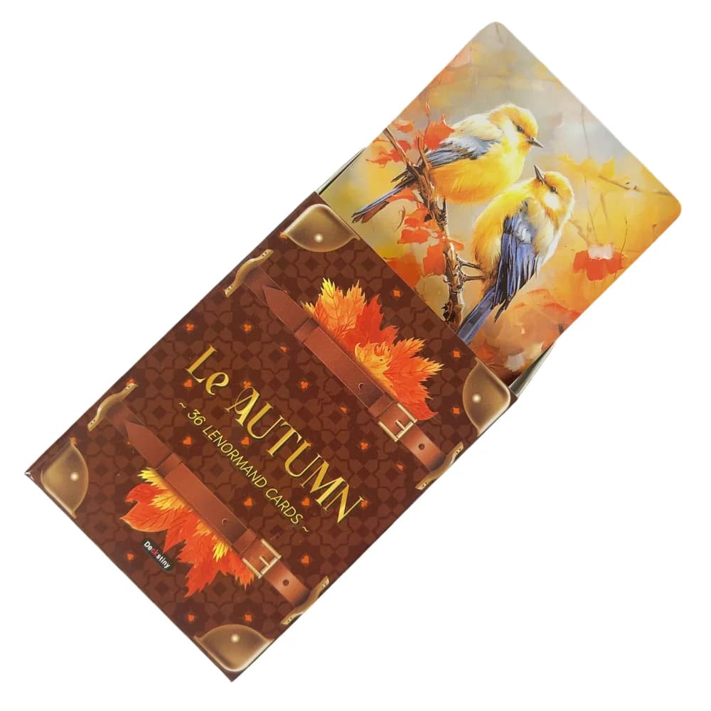 Nuove Carte Lenormand Le Autumn, Mazzo di Tarocchi, Gioco da Tavolo, Carte Tarocchi Divertenti e Raffinate, Accessori per Feste, Regalo per Feste in Famiglia