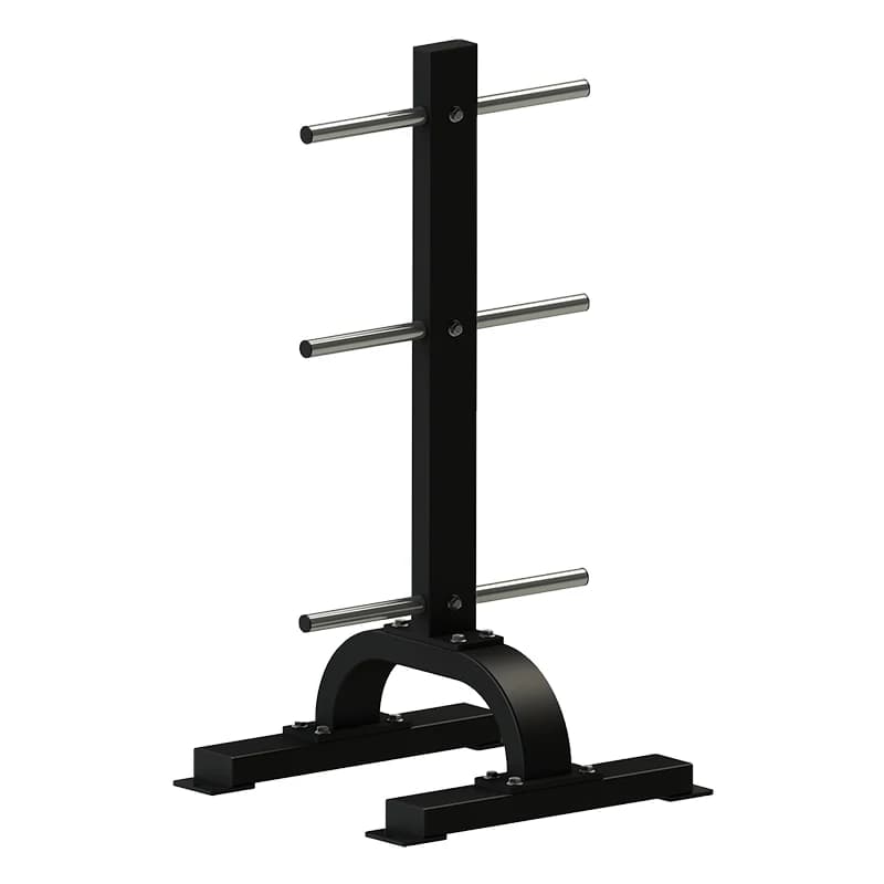 Vertical Rack for Metal Weight Plates, Gym Strength Training & Equipment to Repose Barbells
