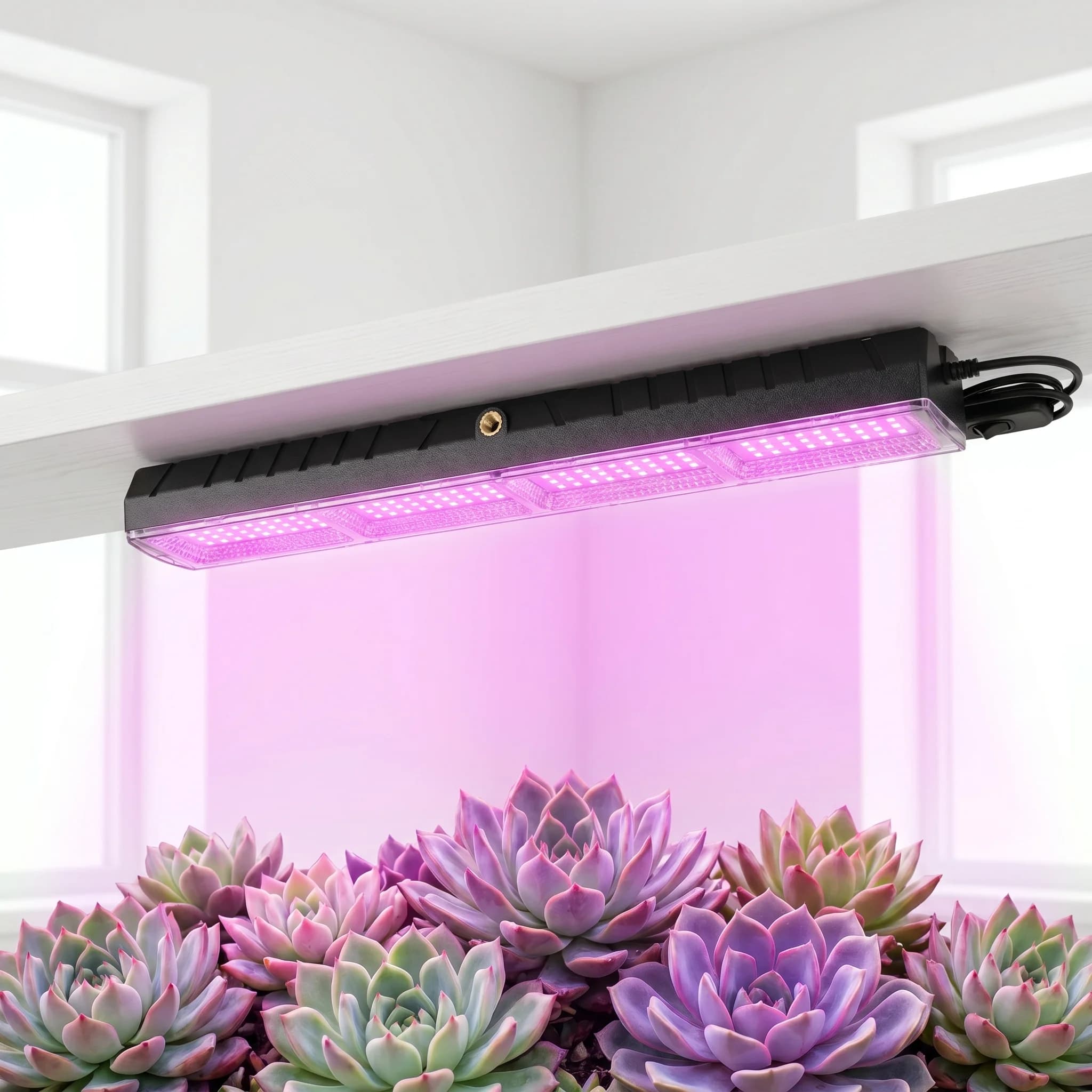 Lampada LED per Coltivazione Idroponica, Luce a Spettro Completo per Serra, Semi, Fiori, Tenda Idroponica, Crescita Piante