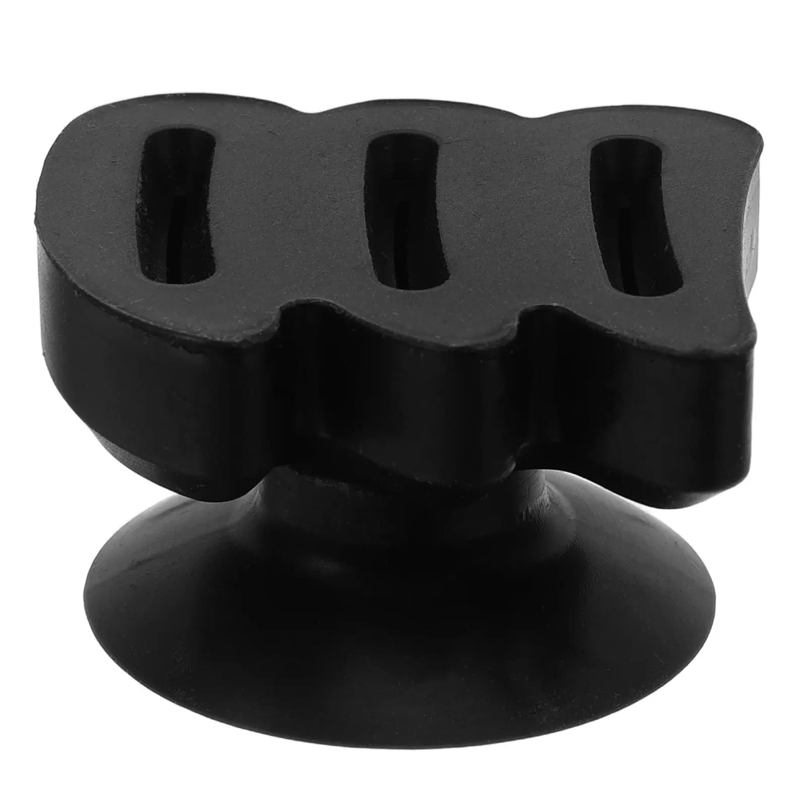 Supporto per plettri da chitarra in silicone con ventosa, clip per plettri di chitarra elettrica, classica e basso, facile da trasportare, leggero, sicuro e fisso