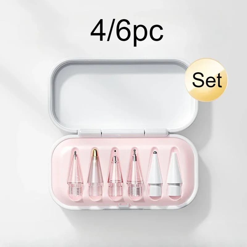 Punte per matita sostituibili per Apple Pencil 1 2 3 Cappuccio protettivo in silicone morbido Pennini per penna stilo touch screen per IPencil 1 2
