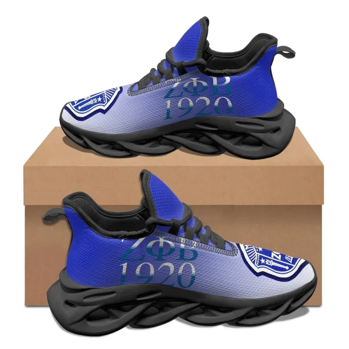 Zeta Phi Beta Sneakers traspiranti in rete con lacci, scarpe da corsa piatte antiscivolo estive per studenti, scarpe vulcanizzate leggere