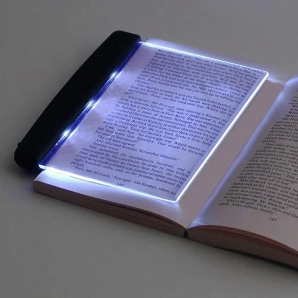 Multifunctional LED Flat Night Vision Reading Lamp Eye Protection Eye Protection Reading Light Night Light for Students Read Brig