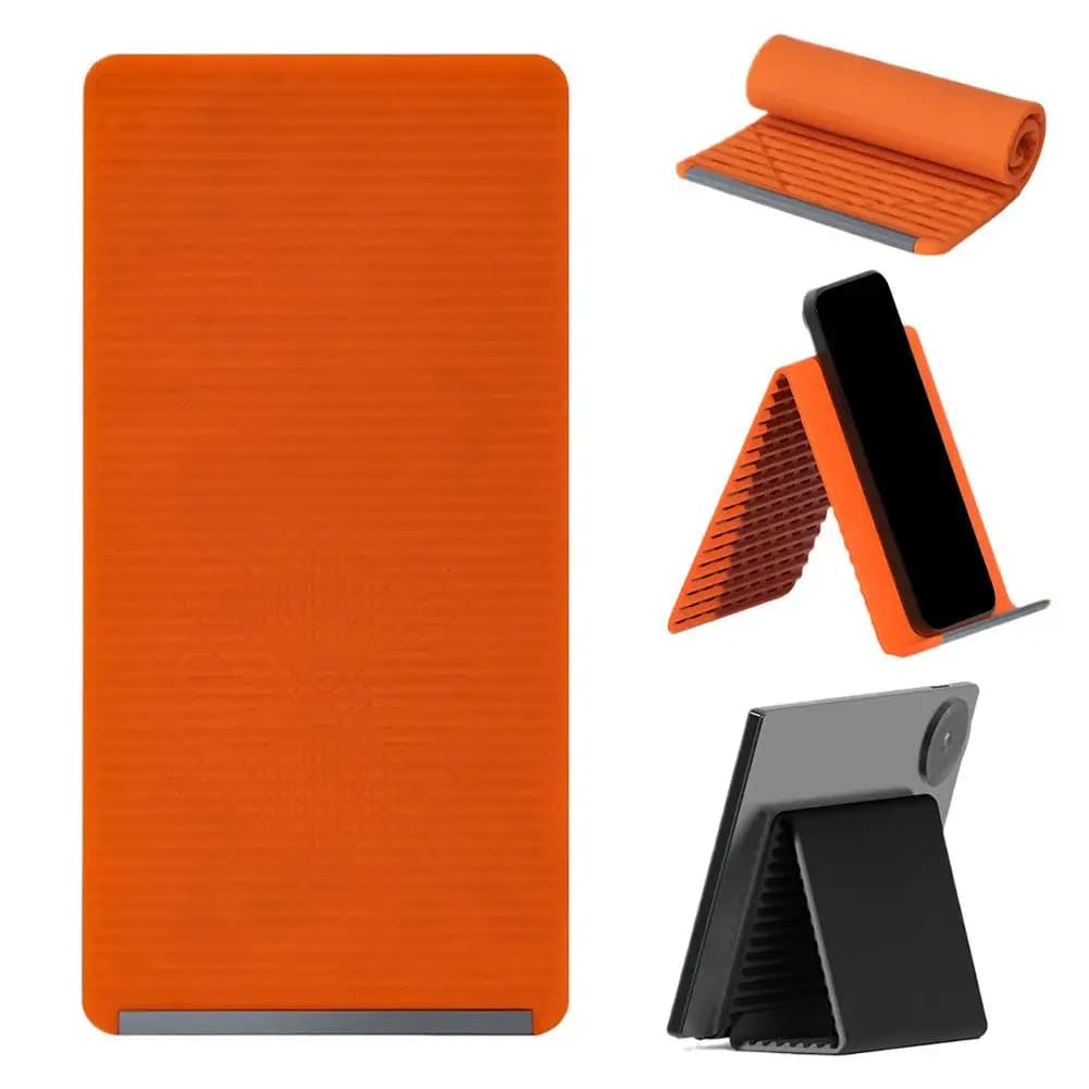 Portable Foldable Silicone Stand for Phone Tablet Laptop Adjustable Desktop Holder Lazy Travel Multi Functional Ergonomic Gadget