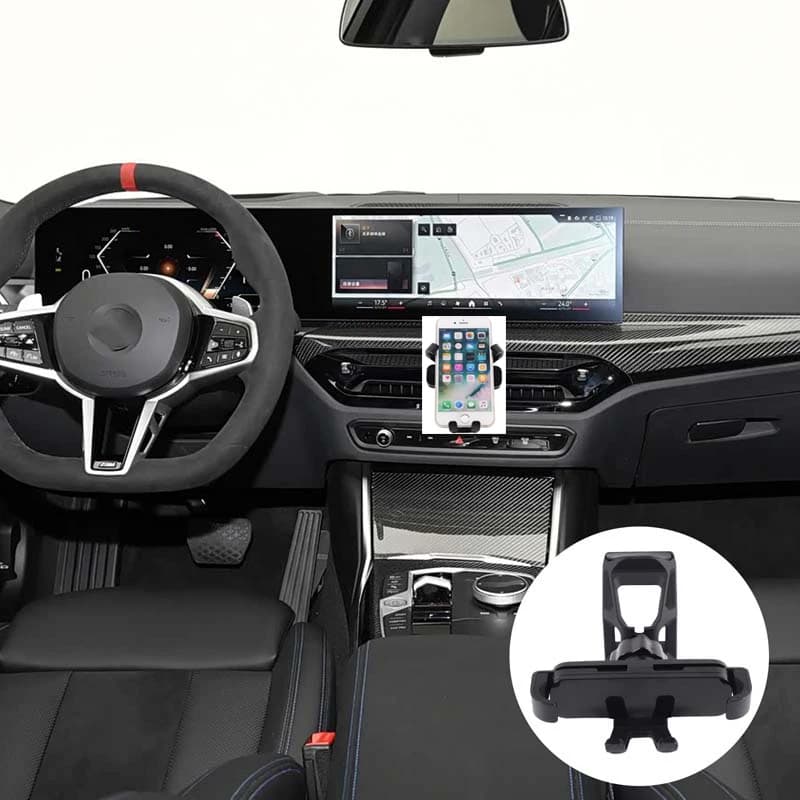 Car air outlet mobile phone holder GPS navigation holder for BMW 3 i3 4 i4 series G20 G28 G22 G26 M2 G87 M3 G80 M4 G82 2025-2026