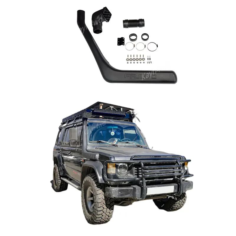 Off Road 4x4 Car Accessories Air Intake Snorkel Kits For 1982-1989 Mitsubishi Montero Pajero Shogun NA Series Wading Breath Tube
