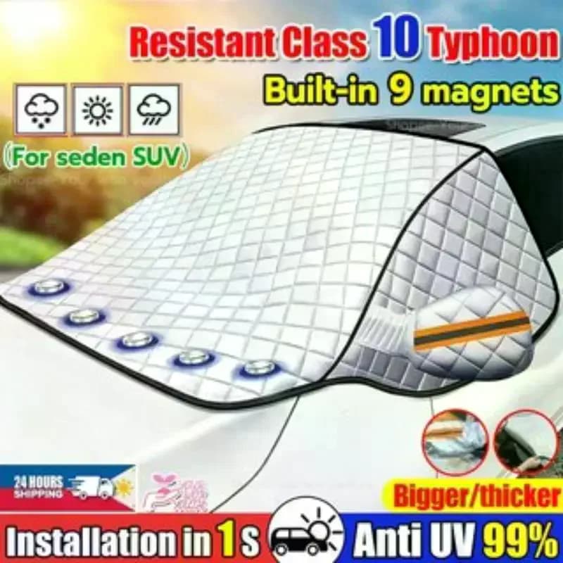 Car Windshield Cover Car Sunshade For Windshield Outside Car Window Cover Heat Insulation Visor Protector Cover Car