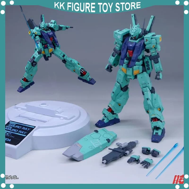 PLAMO LOVING ALIEN MG 1/100 RGM-88X Jeda V2 Amoru Ray Jeddah Kit modello di assemblaggio Action Figures robot Modello in plastica Giocattoli Regali