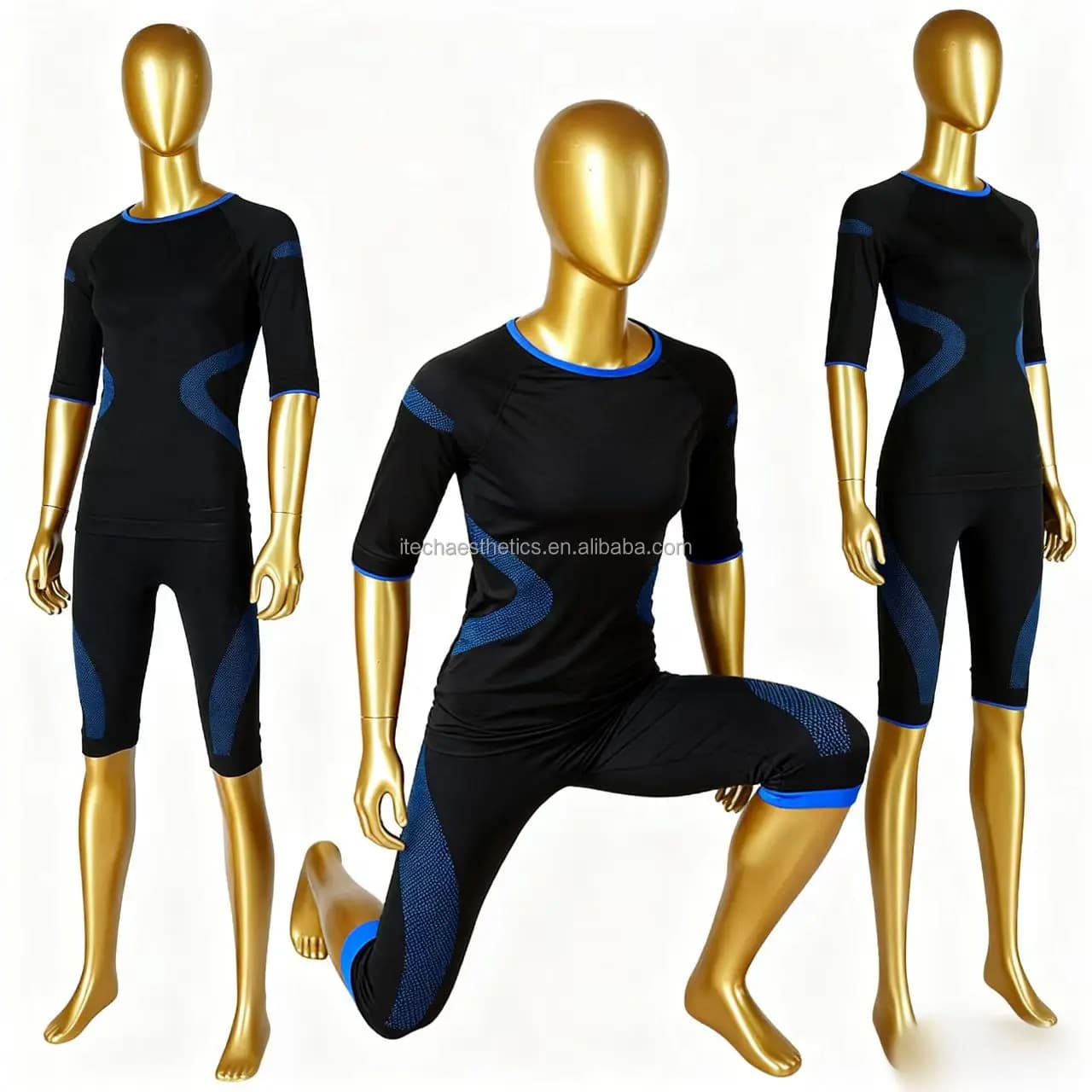 Macchina da allenamento EMS Miha Bodytech Ems Intimo da allenamento Stimolatore muscolare Trainer Miha EMS Tuta da palestra