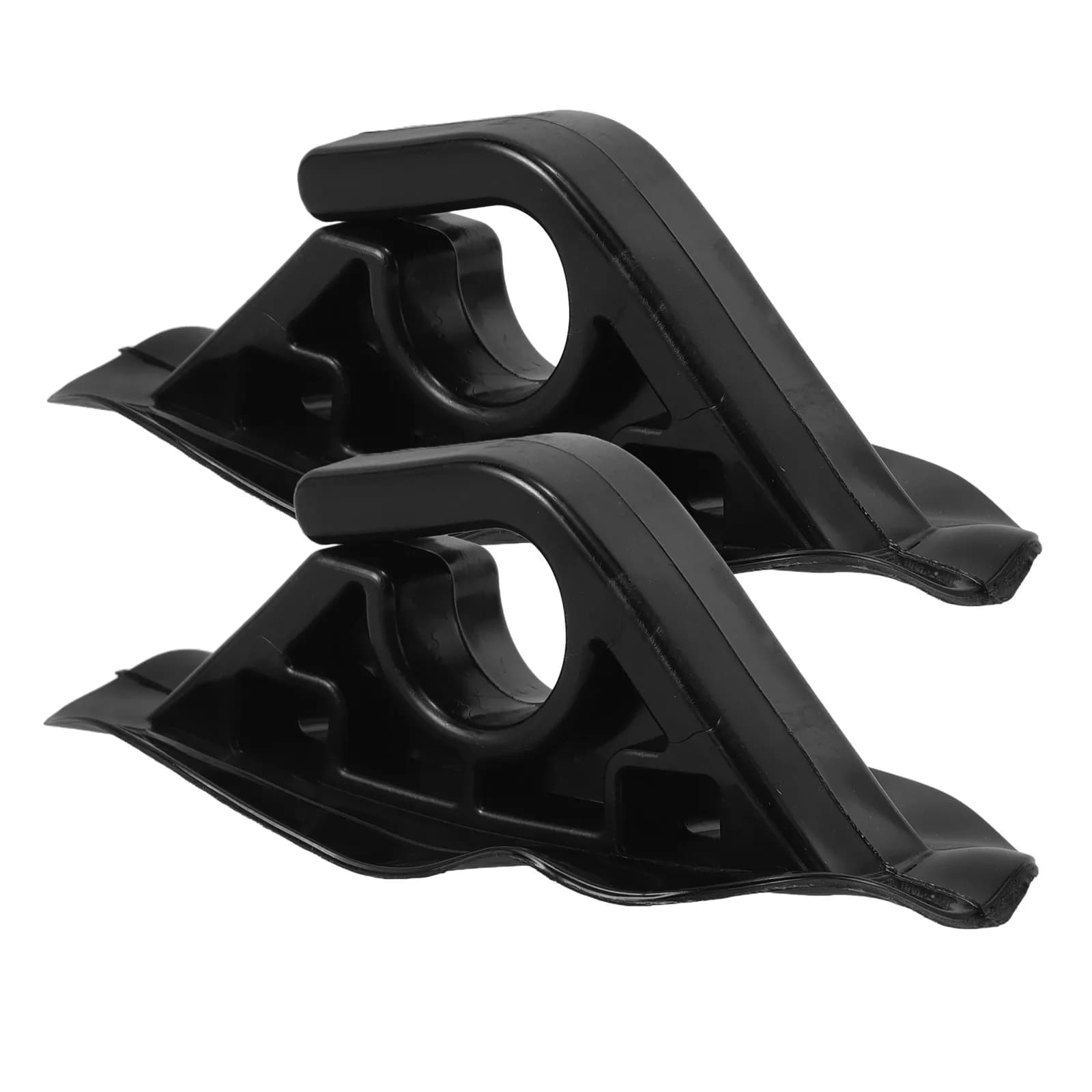 2 Pezzi Clip Porta Pagaia per Kayak, Supporto Elastico Aperto per Pagaia, Accessori di Fissaggio per Canoe Gonfiabili e Barche