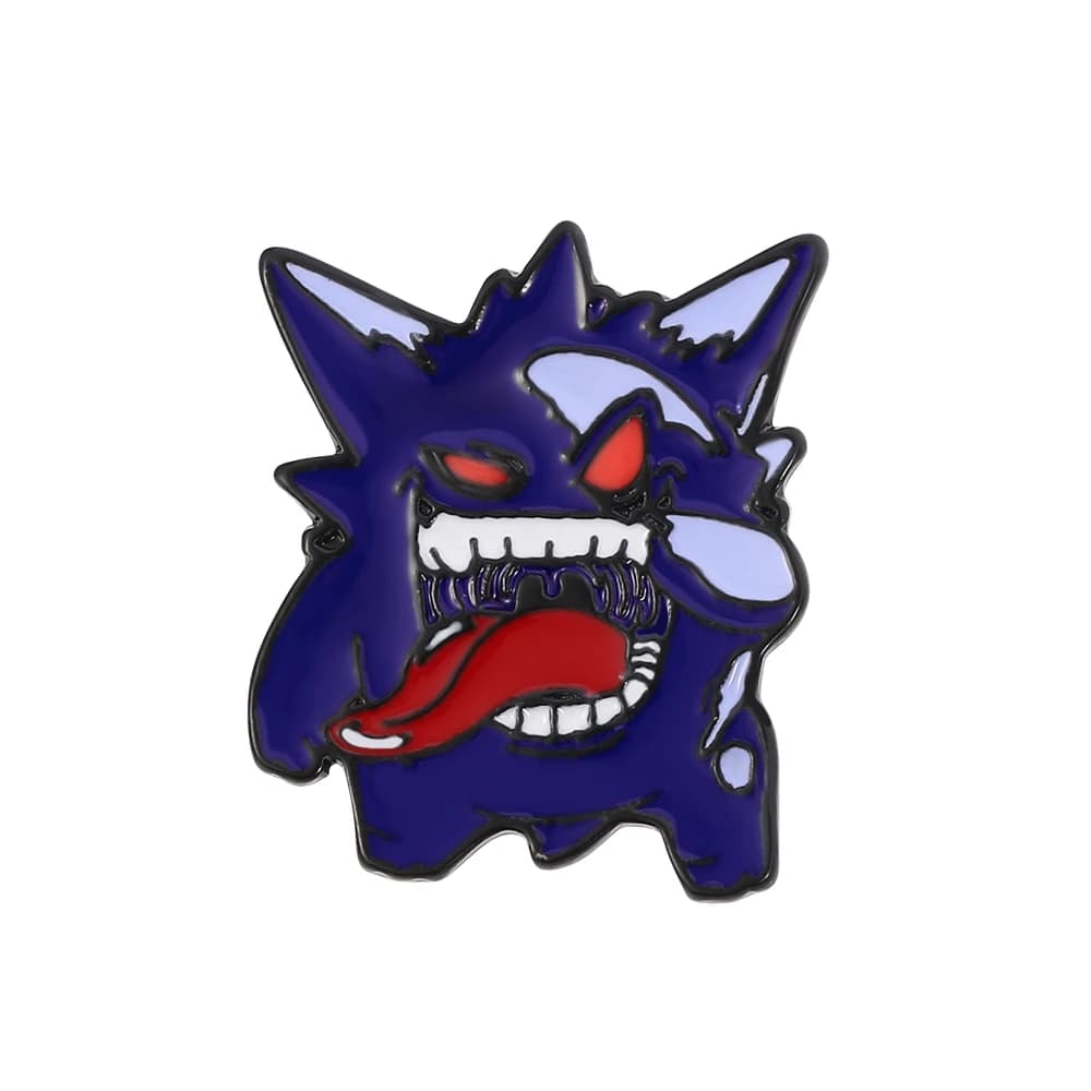 Gengar Hard Enamel Pins Collect Kawaii Charmander Metal Cartoon Brooch Backpack Hat Bag Collar Lapel Badges