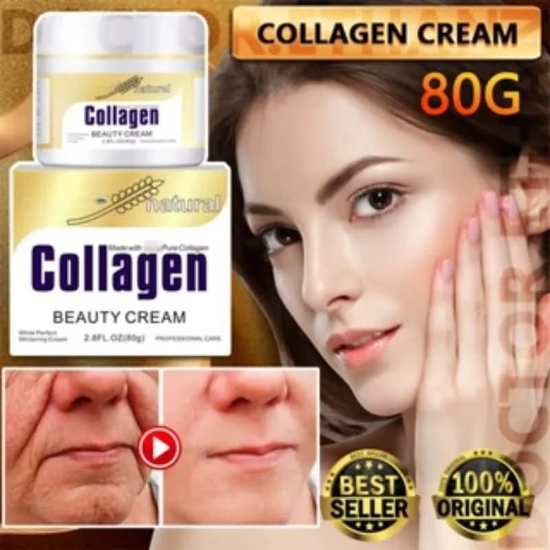 80g Raising Cream Collagen Hydrating Cream Face Skin Care Hydrating Anti Rugs Korean Cream NEW 2025