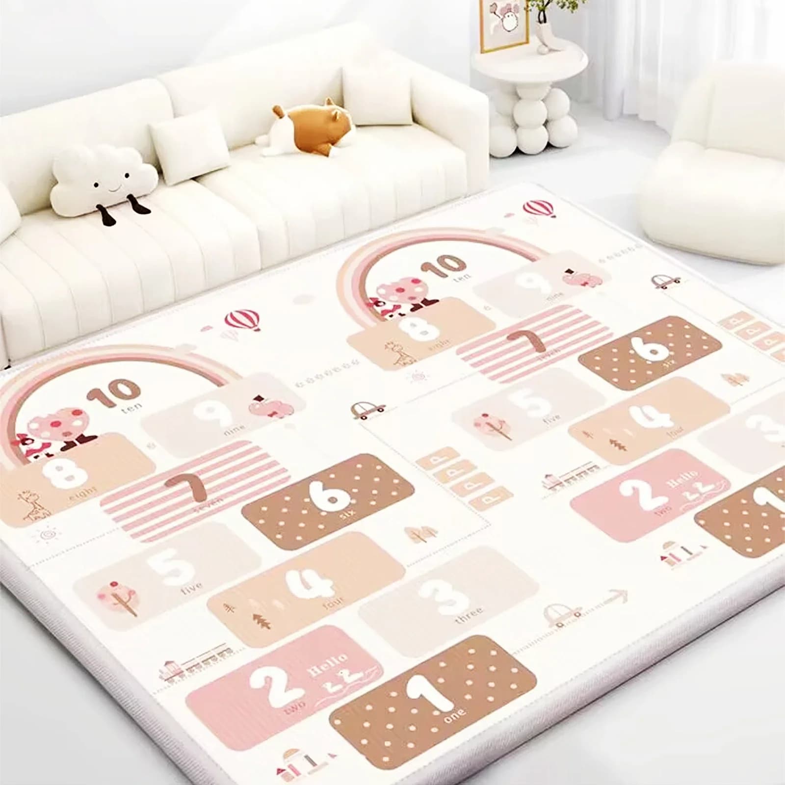 Thicken 1/0.5cm Children's Patterns Baby Play Mat Educational Carpets in The Nursery Climbing Pad Kids Rug Activitys Games Toys