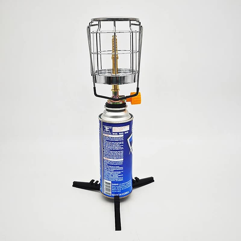 Mini outdoor camping gas lamp gas lantern gas lamp hanging lamp night fishing lamp camping picnic backpack