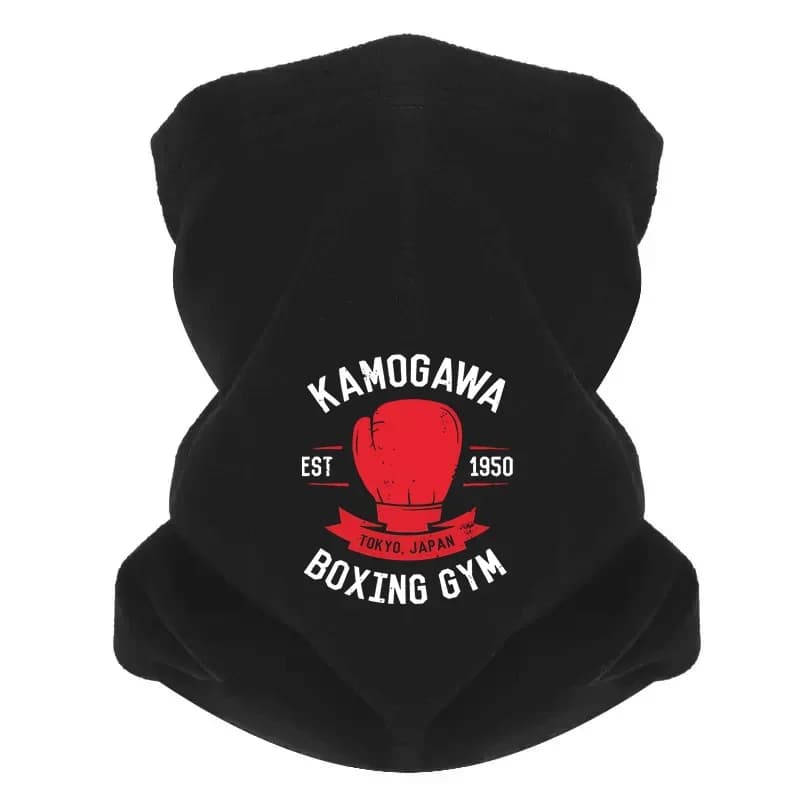 Boxing Gloves, Tokyo, Gym Men Outdoor Scarf Mask Gluten for Neck Hat Women's cap Windproof Windproof Keeps Warm Winter Multifunctional