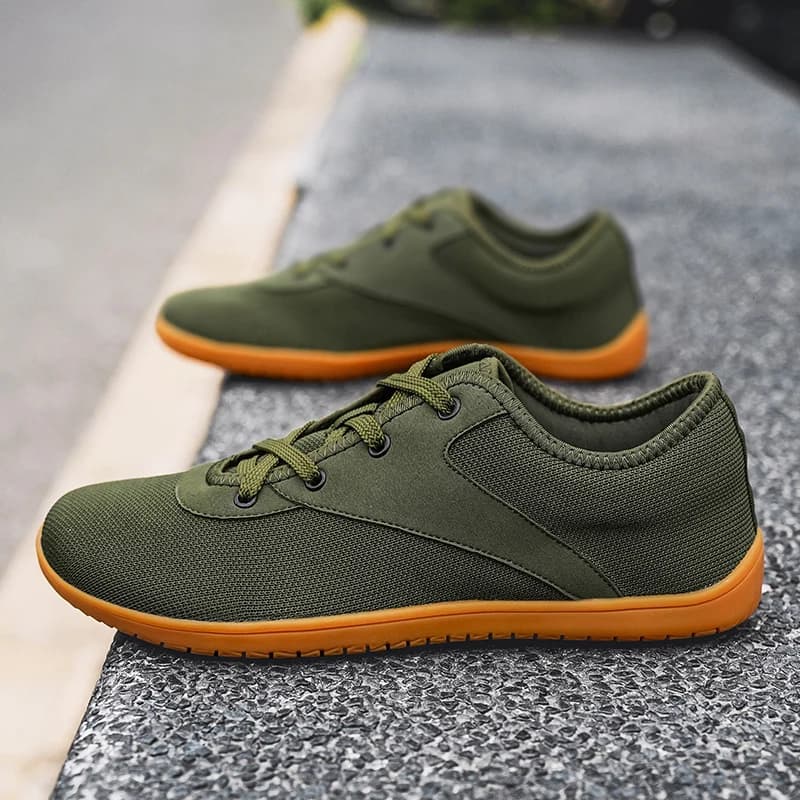 Scarpe da ginnastica a piedi nudi larghe da uomo minimaliste Suola a caduta zero Rilassamento ottimale Camminare Yoga Scarpe da passeggio per trail running all'aperto