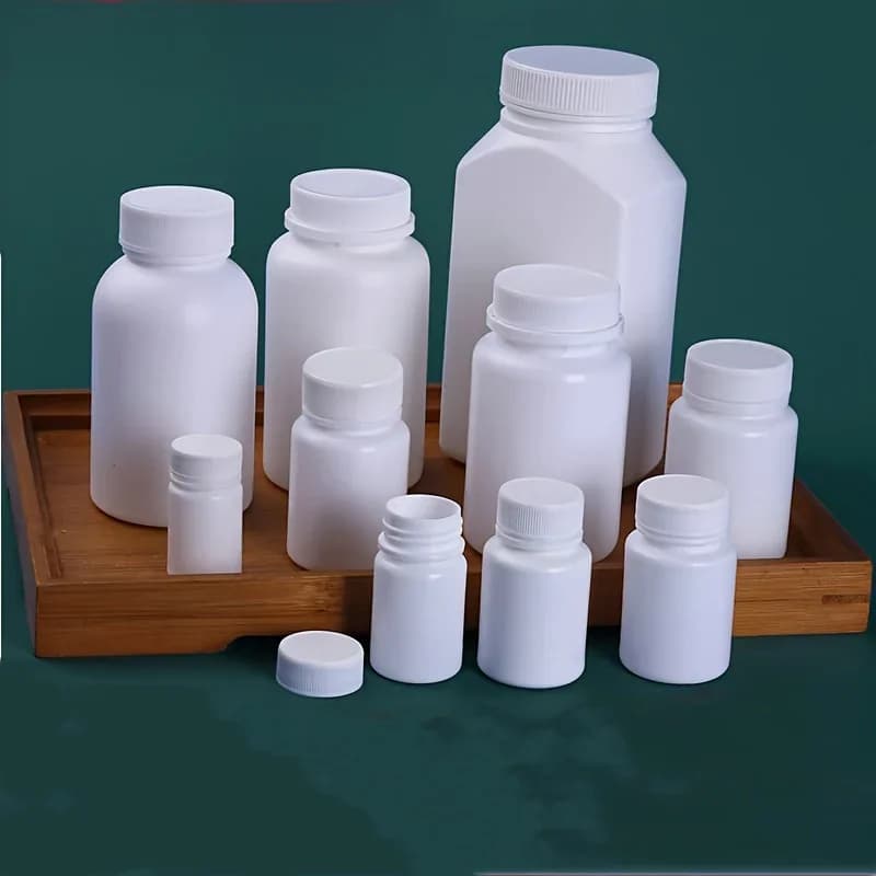 Empty plastic bottle for Vitamins, Container for Food Supplements, Pills and Capsules 23073101JB