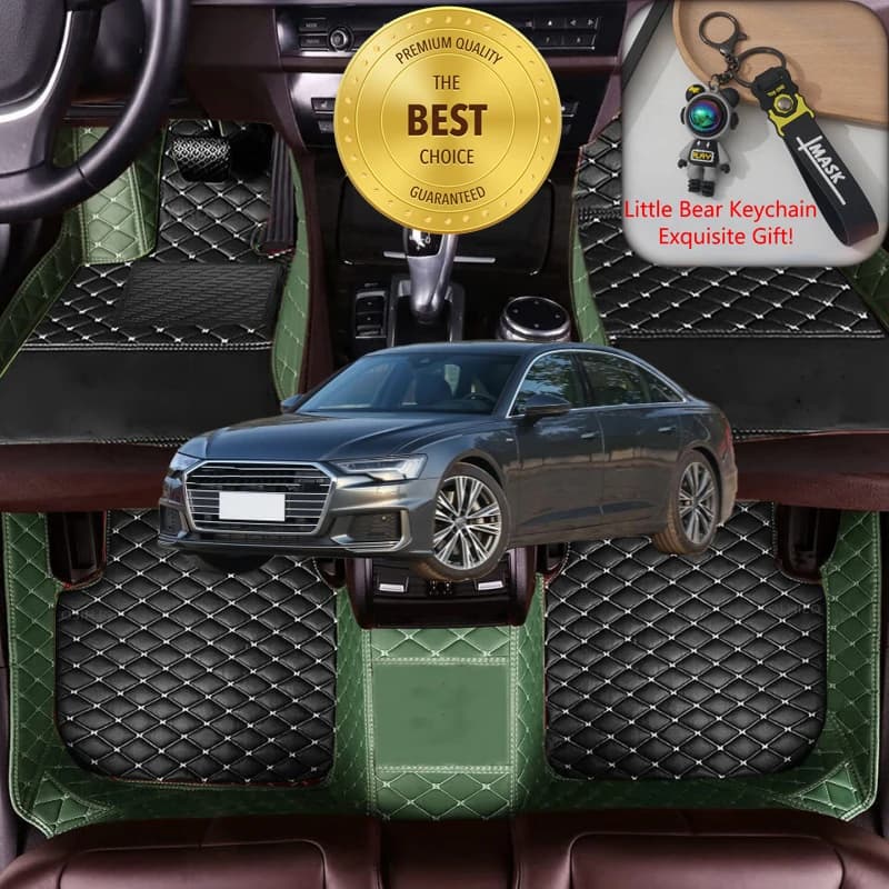 Customized size for Audi A6 2000-2025 4 Door sedan car caps Car accessories for all seasons Car mats Left/right