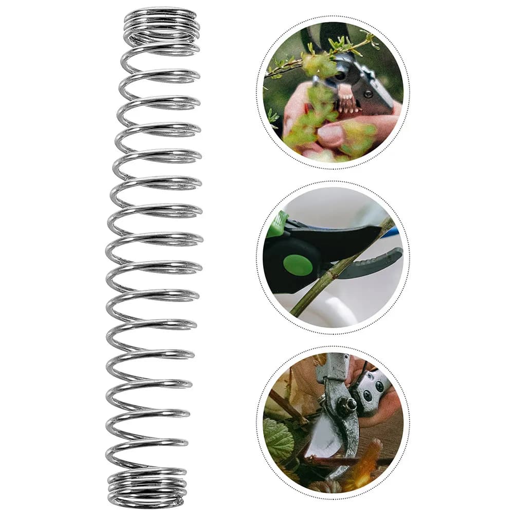 50Pcs Stainless Steel Pruning Shears Spring Loaded Garden Hedge Shears for Branch Trimming Fruit Trees Floral Clipping