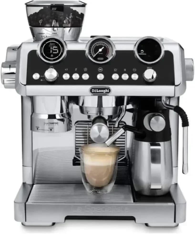 EC9665M La Specialista Maestro Macchina per Espresso, Acciaio Inossidabile, Argento, Nero