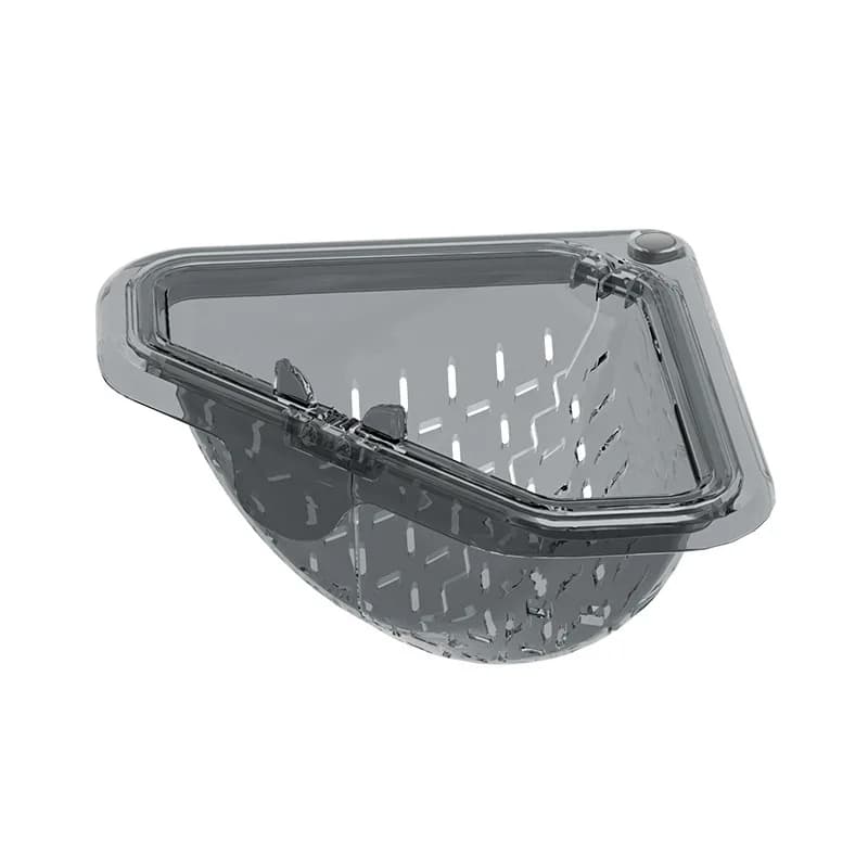 Filtro per Lavello Multifunzionale Separato Anti-perdita, Cestello Triangolare per Rifiuti Alimentari con Magnete