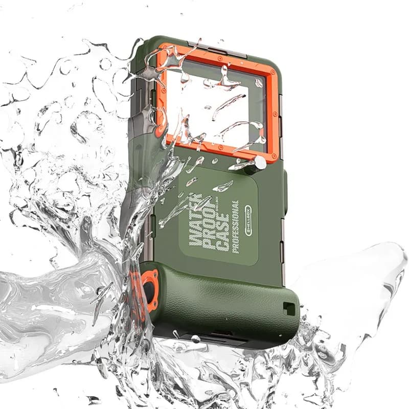 Waterproof Universal Phone Case Wireless Charging Support Professional Phone Case for Snorkeling for iPhone for Samsung Series
