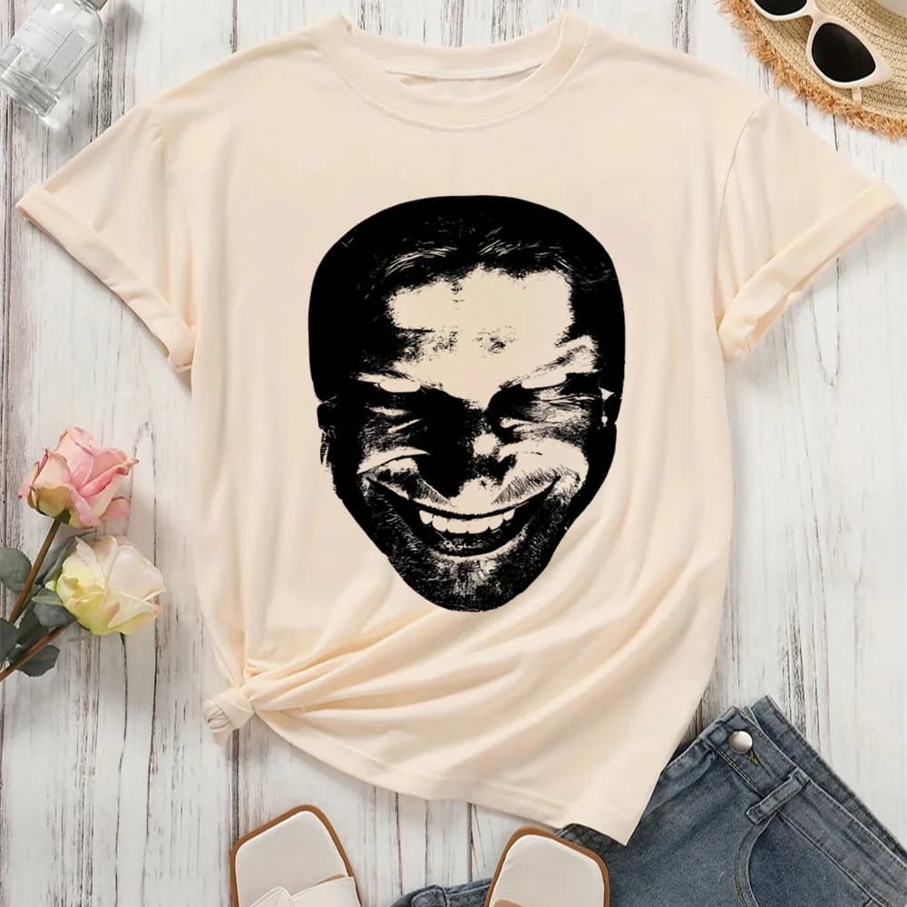 Aphex Twin t shirt teen Vintage Punk Pastel Comfortable Pop Culture graphic tshirt Graphic hip hop Breathable Punk