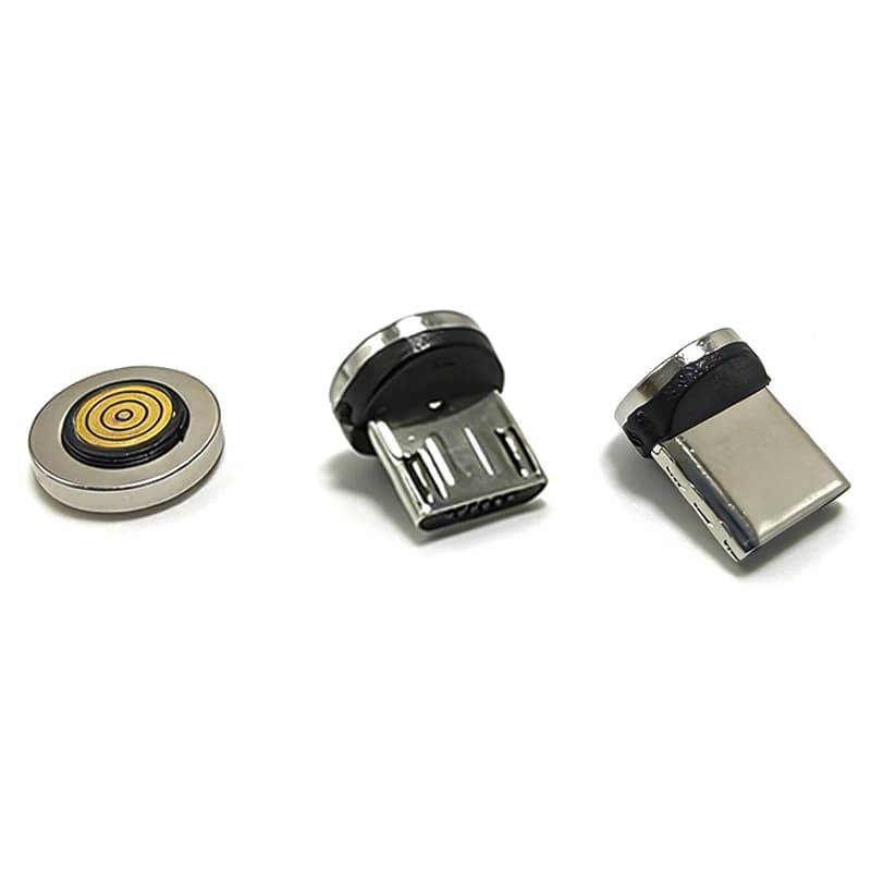 Adattatore per cavo di ricarica magnetico con spina magnetica da 5/10 pezzi, connettore magnetico a 8 pin Micro USB tipo C per Xiaomi Samsung Huawei