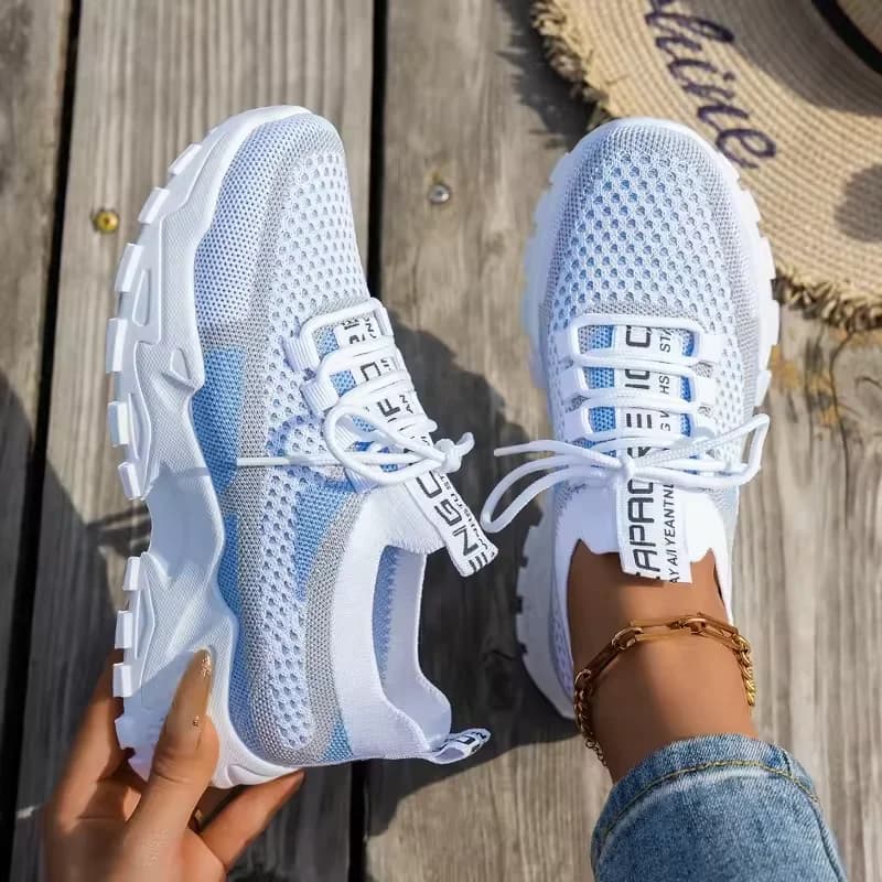 Women's casual shoes Air Mesh breathable sports shoes for running shoes with soft women's sole Women's shoes Robust sneakers