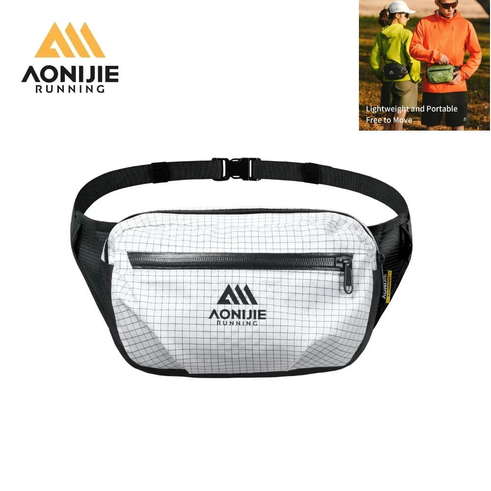 AONIJIE FH2502 Waterproof Trekking Running Waist Men Women's Bag Casual Big Belt Phone Travel Waist Bag Women's Canvas