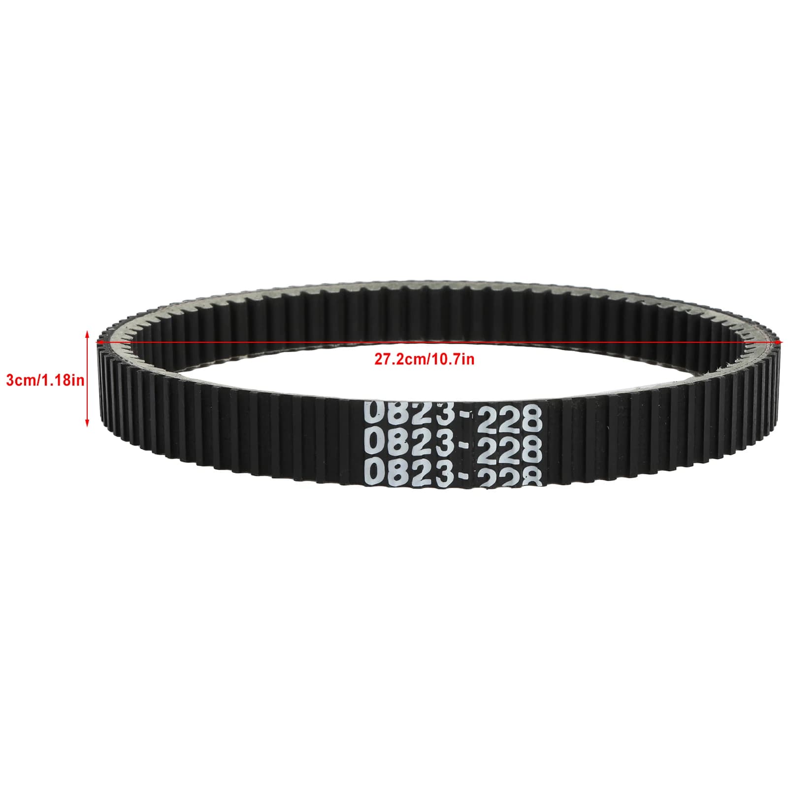 Heavy Duty Drive Belt Compatible for Arctic Cat 350 2011-2012 Replace 0823-228