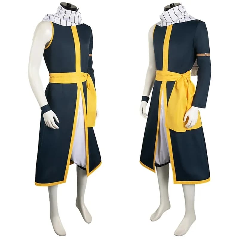 RGD4 Fantasia Natsu 100 Years Scarf Suits Anime Fairy Cosplay Tail Disfraz Costume Adult Men Halloween Carnival Pa DP[7/
